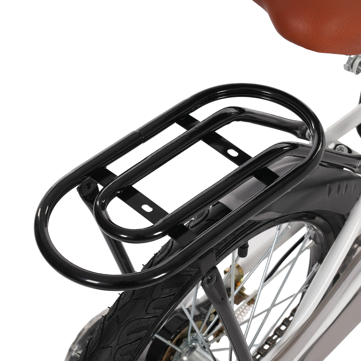 18 Inch Kids Bicycle with Training Wheels & Basket for Children 6-8 Years