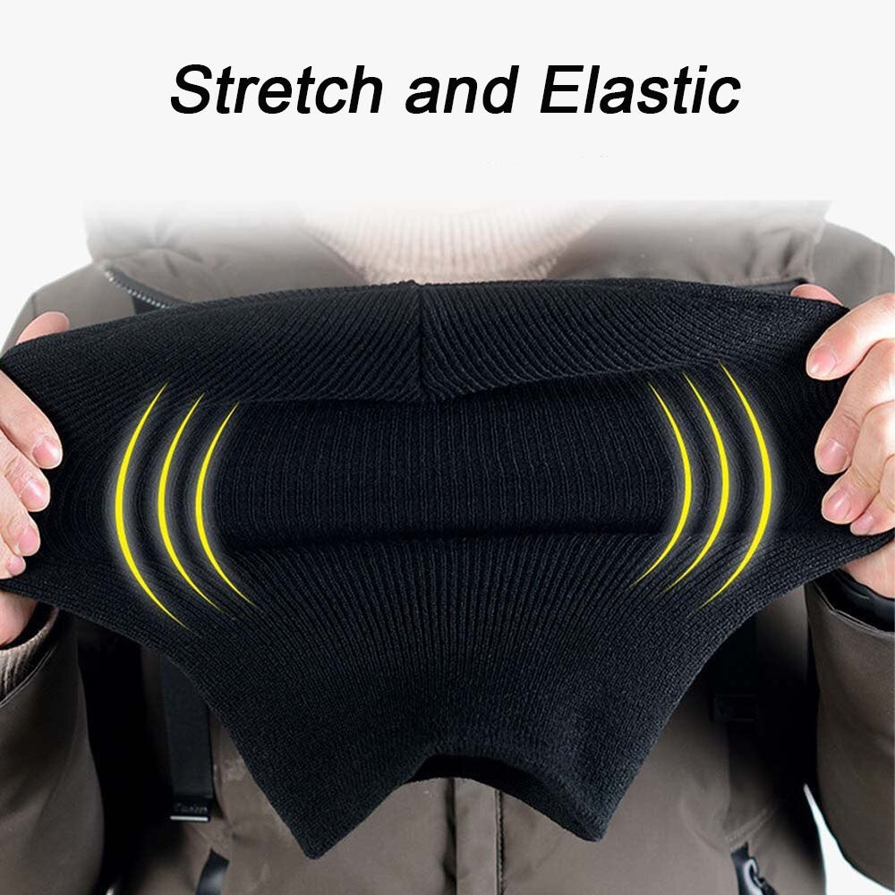 Full Face Ski Mask Winter Balaclava with 3 Holes for Snowboarding & Outdoor Sports