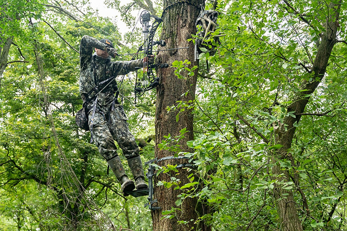 Hawk Full Platform for Tree Digger Teeth Silent Strap Hunting Tree Stand