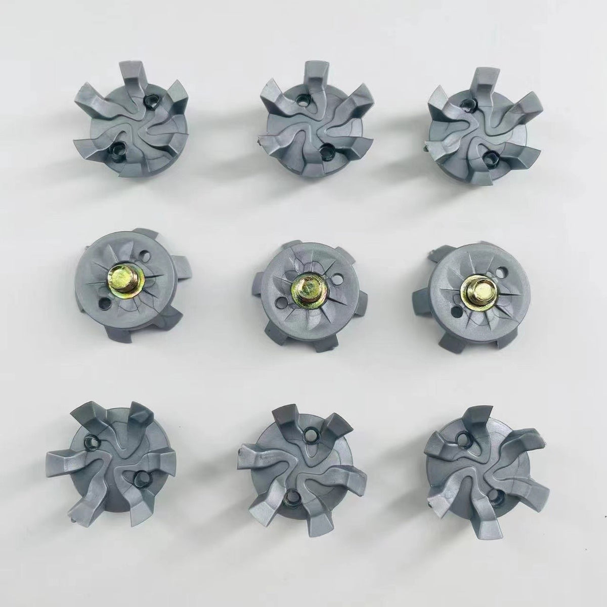 Golf Shoe Spikes Metal Thread Replacement Studs 18/36 Pack