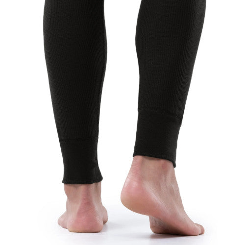 Men's Thermal Bottoms Ankle Length Warm Pants for Cold Weather