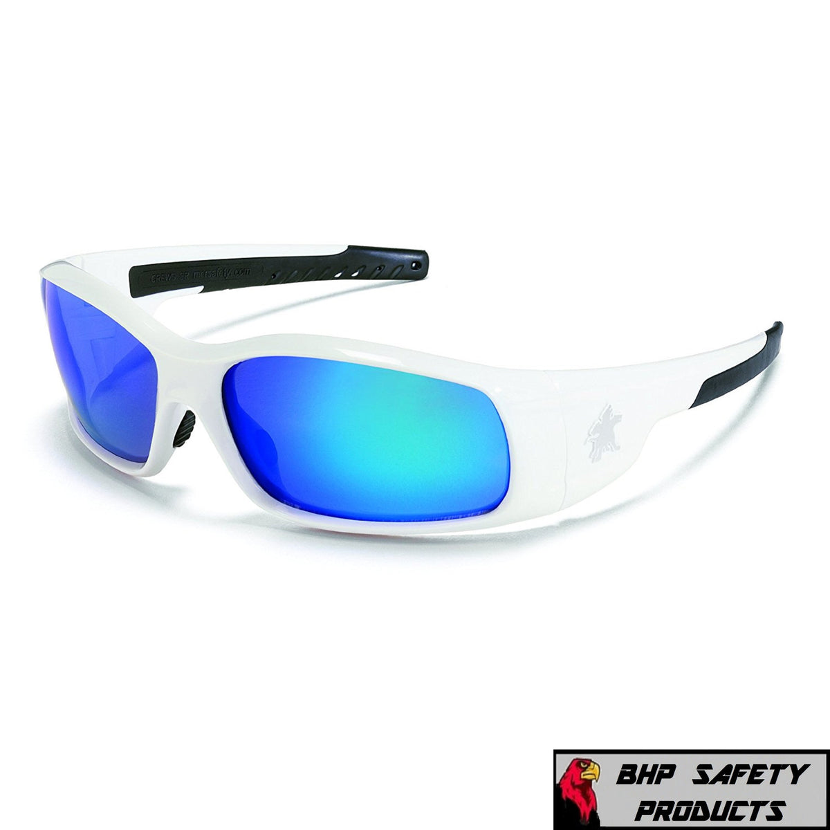 Safety Glasses with Assorted Lens & Frame Colors - ANSI Z87 Protection - 1 Pair