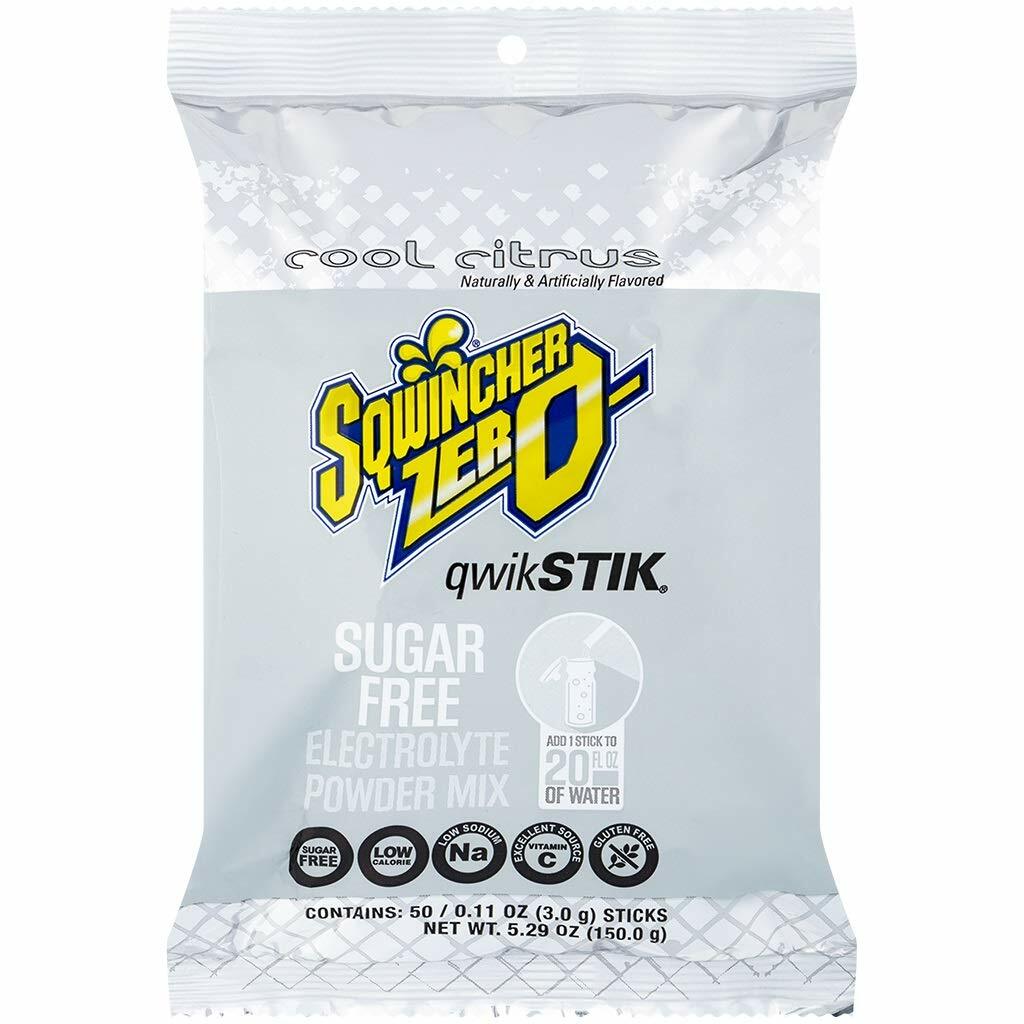 Sugar-Free Electrolyte Powder Pack for Sports Hydration, 50 Sticks