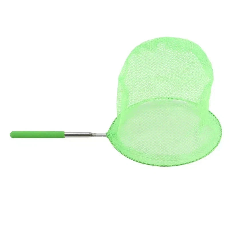 Retractable Fishing Net for Insects & Small Fish Portable Outdoor Butterfly & Dragonfly Catcher