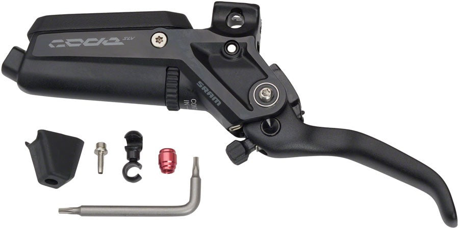 Hydraulic Disc Brake Lever Assembly for Mountain Bicycles - Ambidextrous Aluminum Black