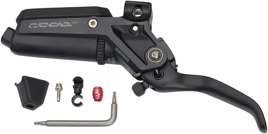 Hydraulic Disc Brake Lever Assembly for Mountain Bicycles - Ambidextrous Aluminum Black