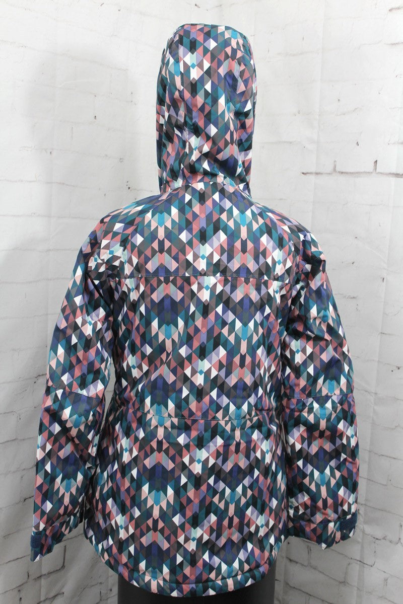 686 Athena Women's Insulated Snow Jacket Vintage Navy Kaleidoscope XS