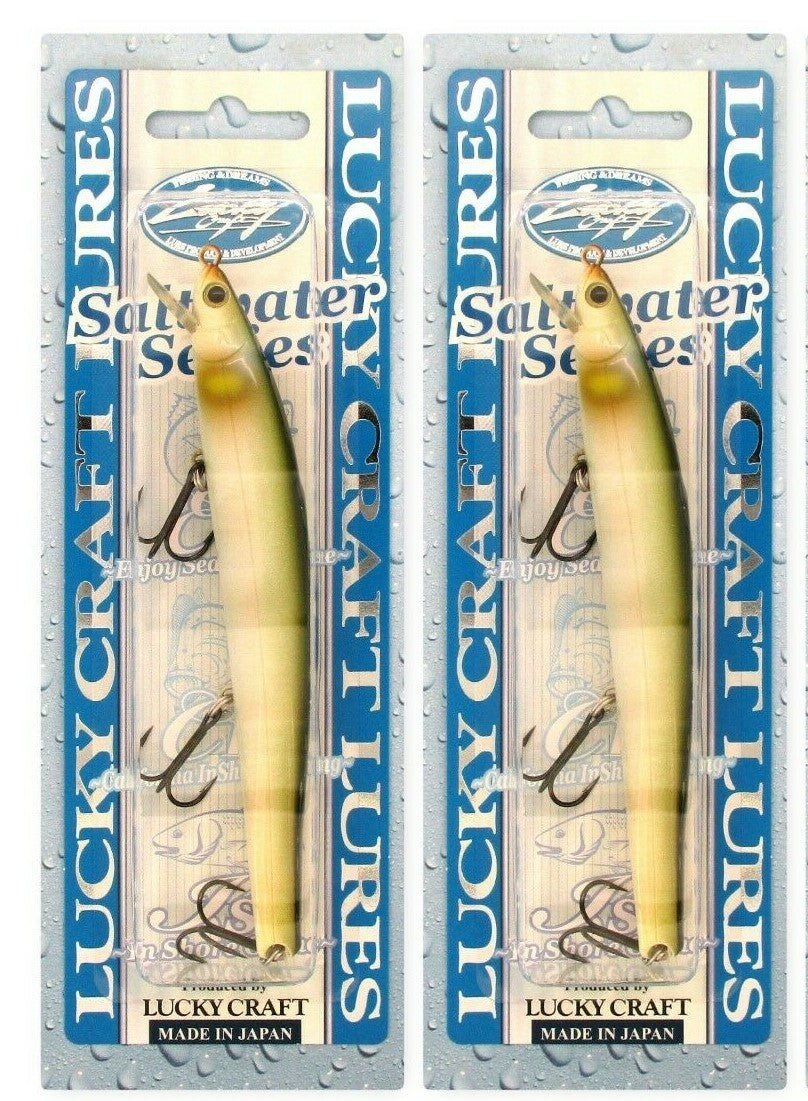 Saltwater Fishing Lures ESG 5/8 Oz 125F Jerkbaits for Sea Bass & Shore Fishing