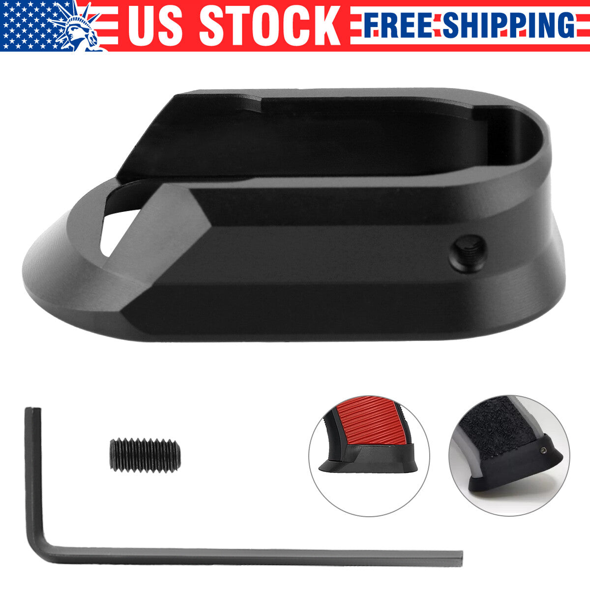 Aluminum Magwell for CZ 75 SP-01 75B 85 Combat Pistol - Easy Installation, Durable Fit