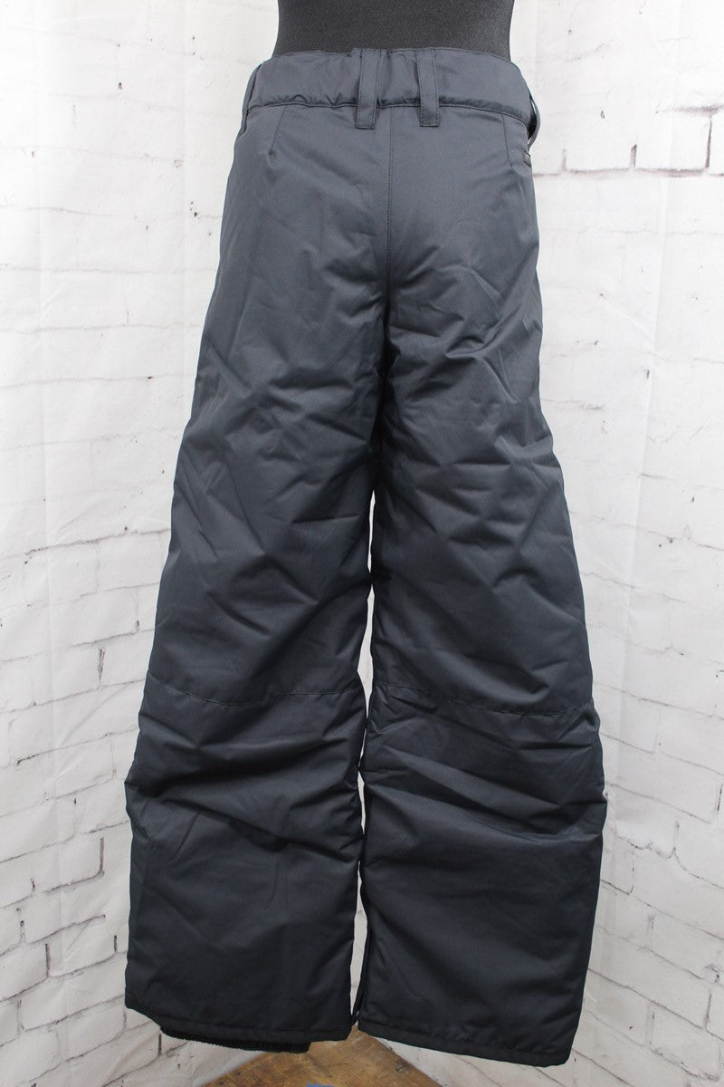 Boy Snowboard Pants Black Youth Large Grom Waterproof Insulated Skiwear