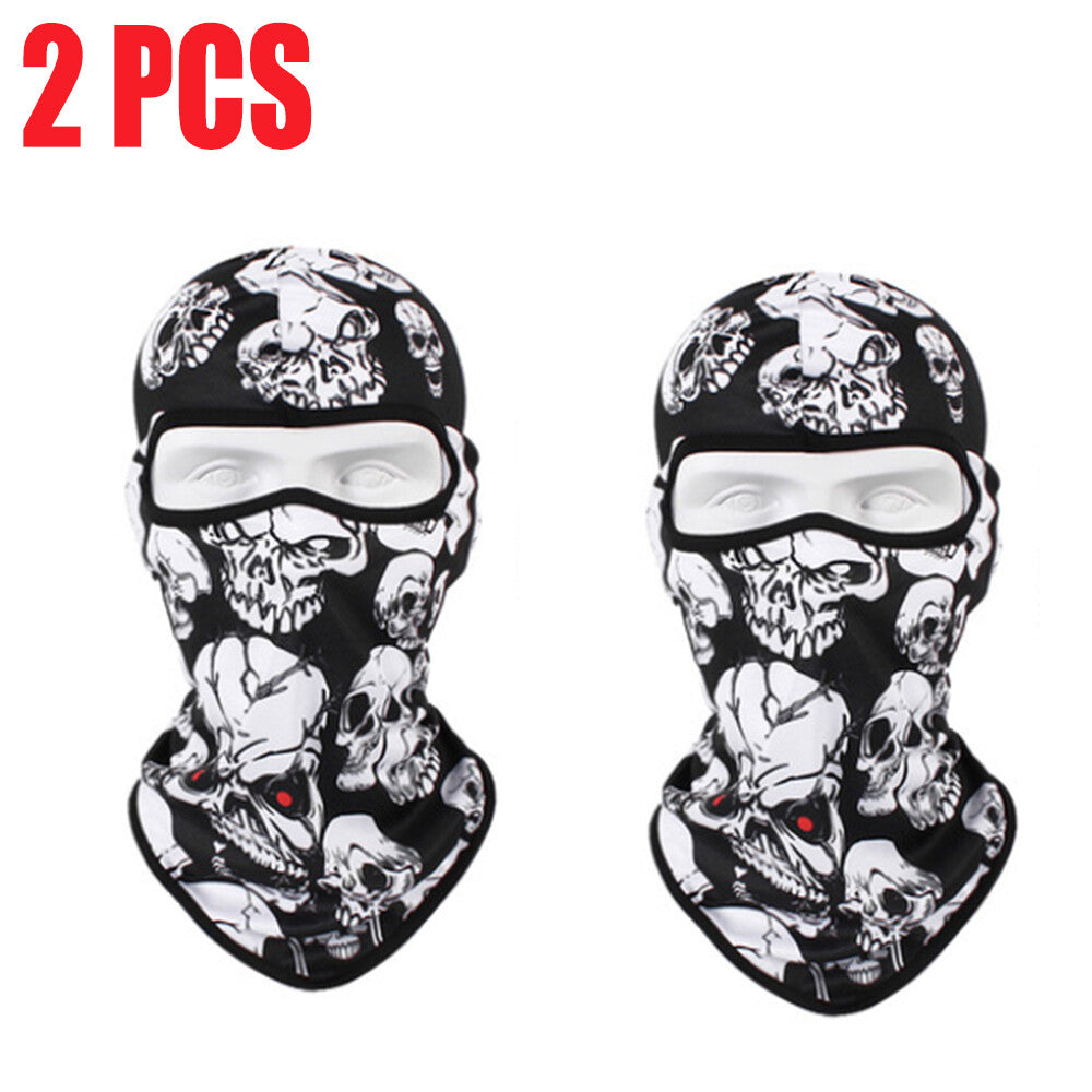 Windproof Tactical Balaclava Face Mask for Outdoor Sports - 2 Pack