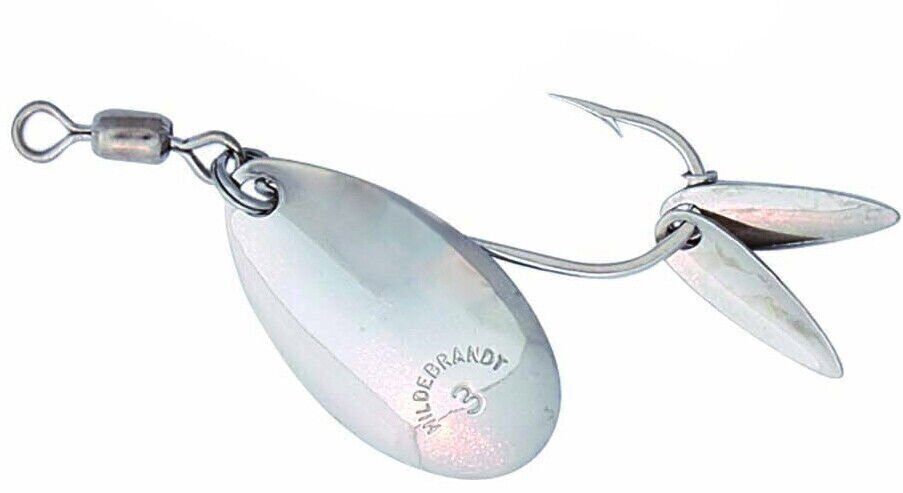 Fishing Spinner Lure 2 Pack - Lightweight Artificial Baits for All Fish