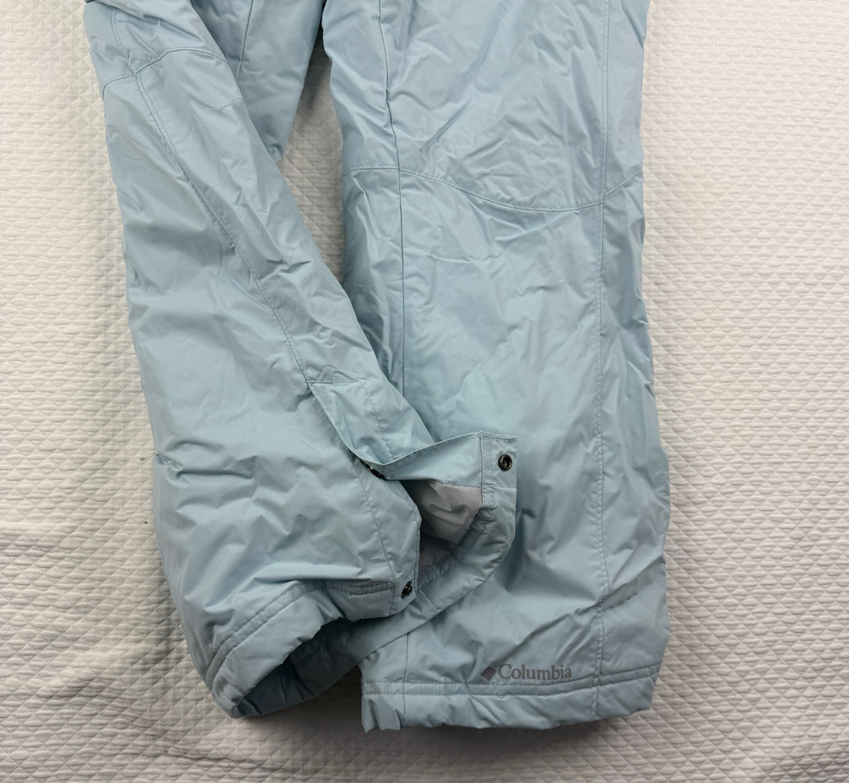 Women's Light Blue Waterproof Ski Pants - Size 1X Sportswear Co