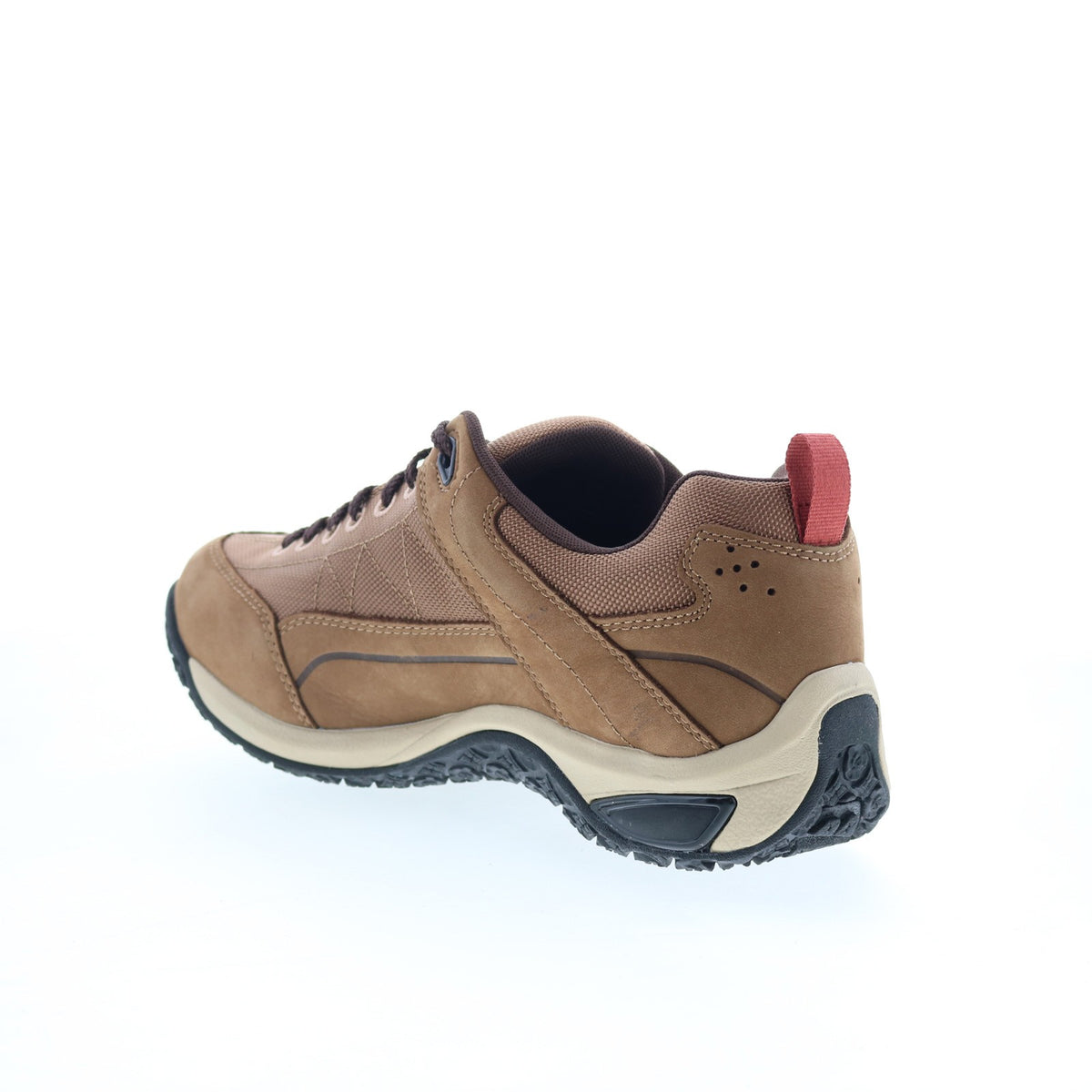 Men's Wide Brown Hiking Shoes - Athletic Trekker Footwear