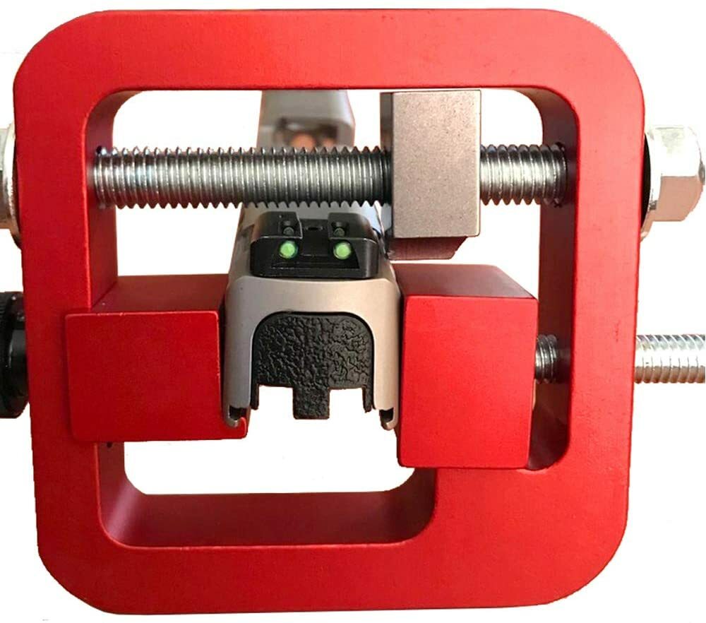 Universal Handgun Sight Pusher Tool for Glocks 1911 Sig & More - Aluminum