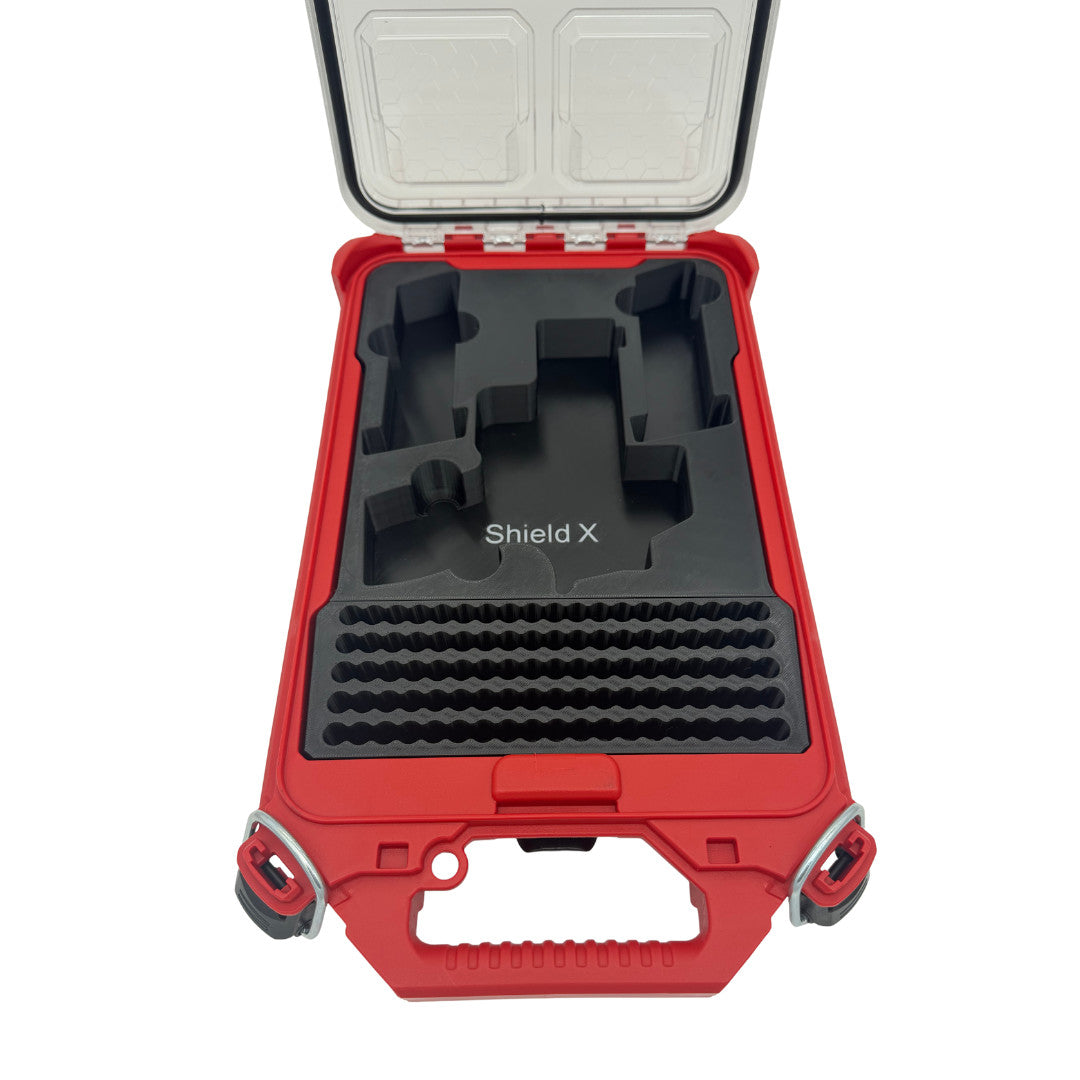 Gun Storage Insert for Smith & Wesson M&P9 Shield X with Optic - Milwaukee Packout Compatible