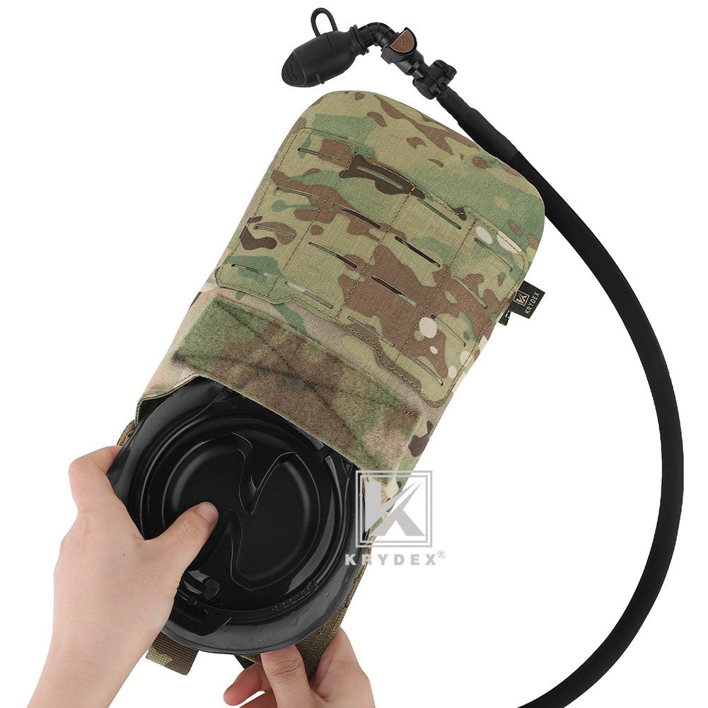 Tactical Hydration Carrier with 1.5L Water Bladder and MOLLE Compatibility