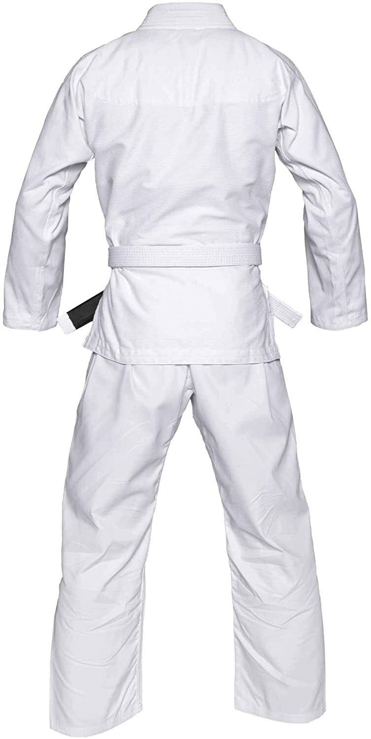 Men's Brazilian Jiu-Jitsu Starter Gi with White Belt - Multiple Sizes Available