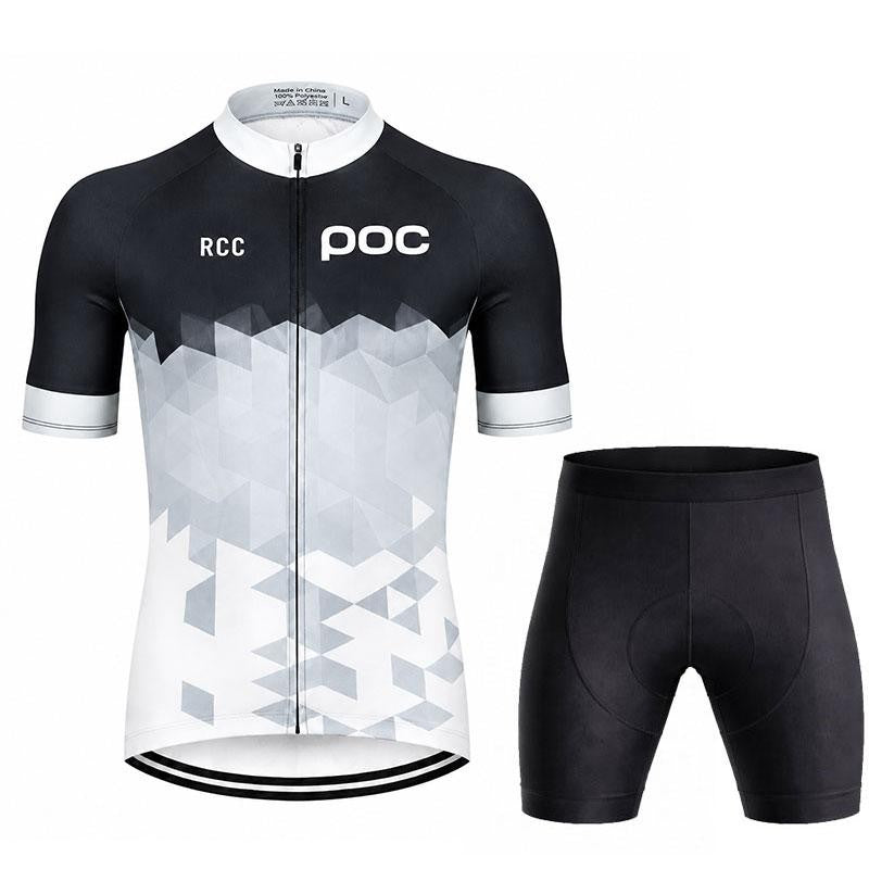 Men's Breathable Cycling Jersey Set for MTB and Summer Bike Riding