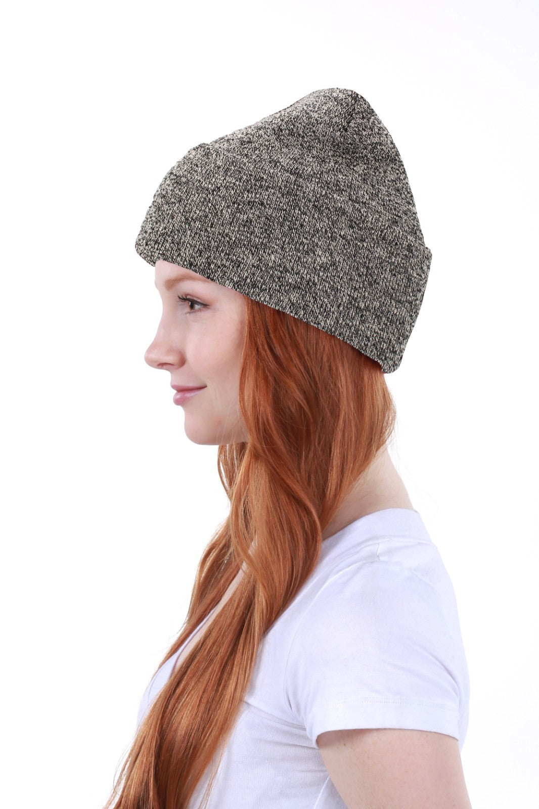 Warm Winter Knit Beanie Cap for Skiing and Daily Wear
