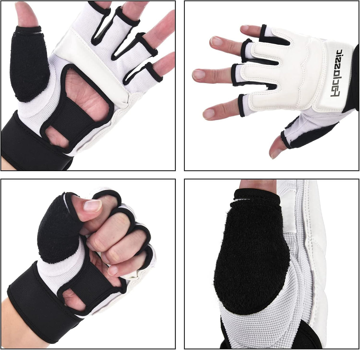 Kickboxing MMA Boxing Gloves for Men Women Kids Half Finger Sparring Gear