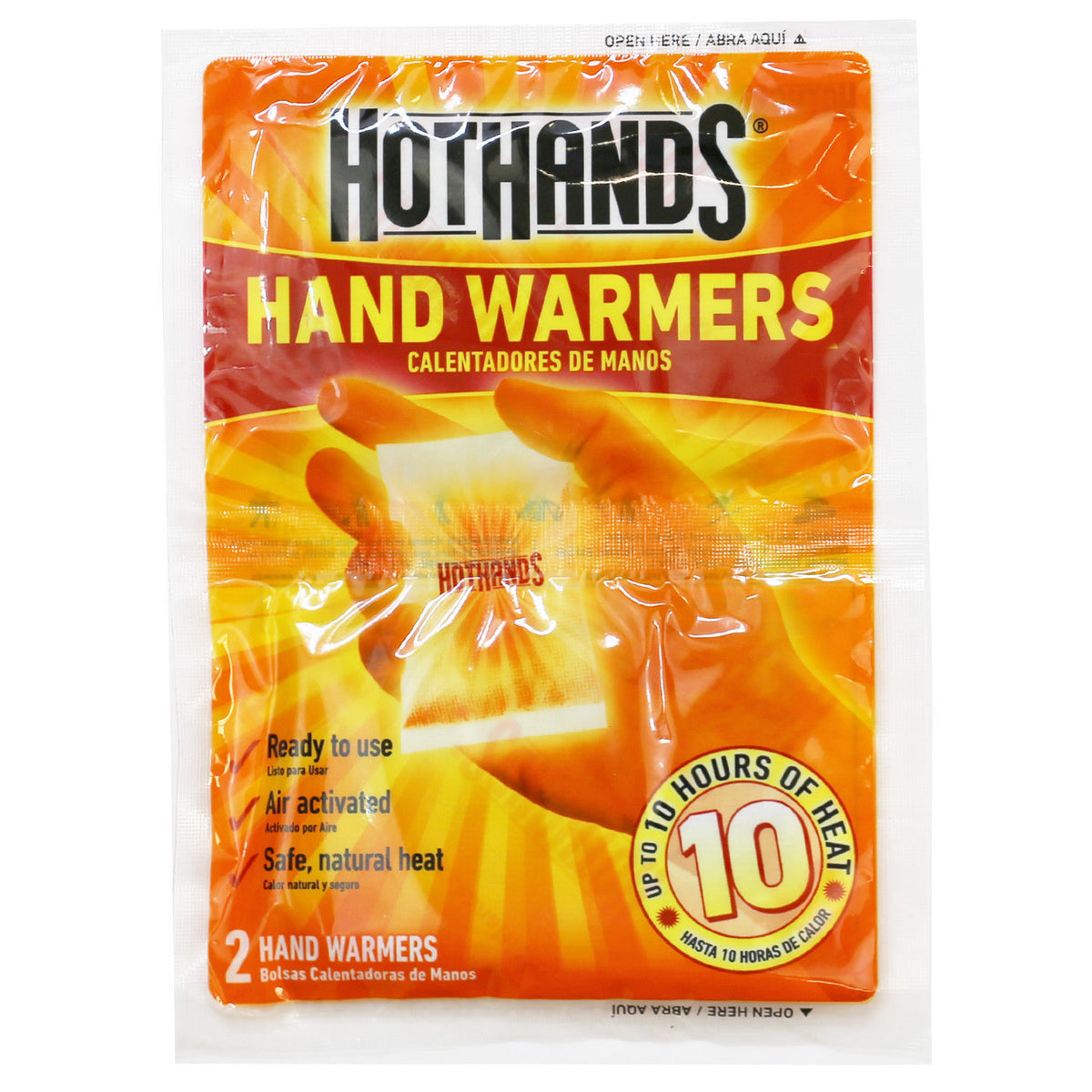 HotHands Hand Warmers Pairs - Safe, Odorless Pocket Heat for Outdoor Activities
