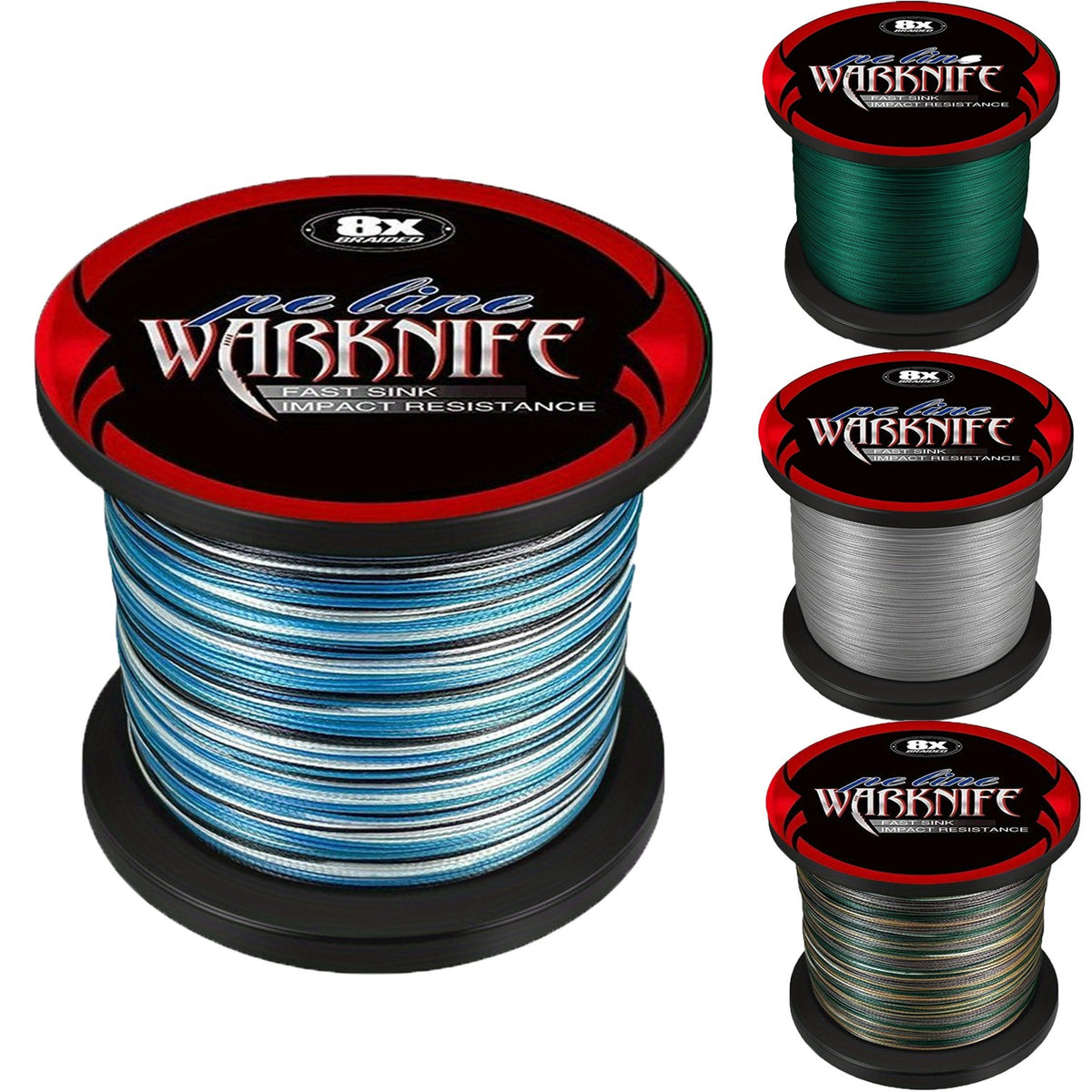 Premium Braided Fishing Line X8 500M 1000M Saltwater & Freshwater Casting Thread