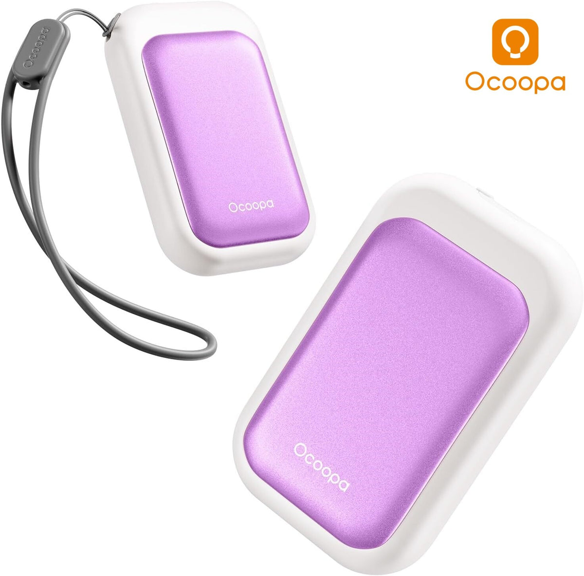 Rechargeable Hand Warmer with Magnetic Pairing - Portable 8-Hour USB Heater, 5000mAh