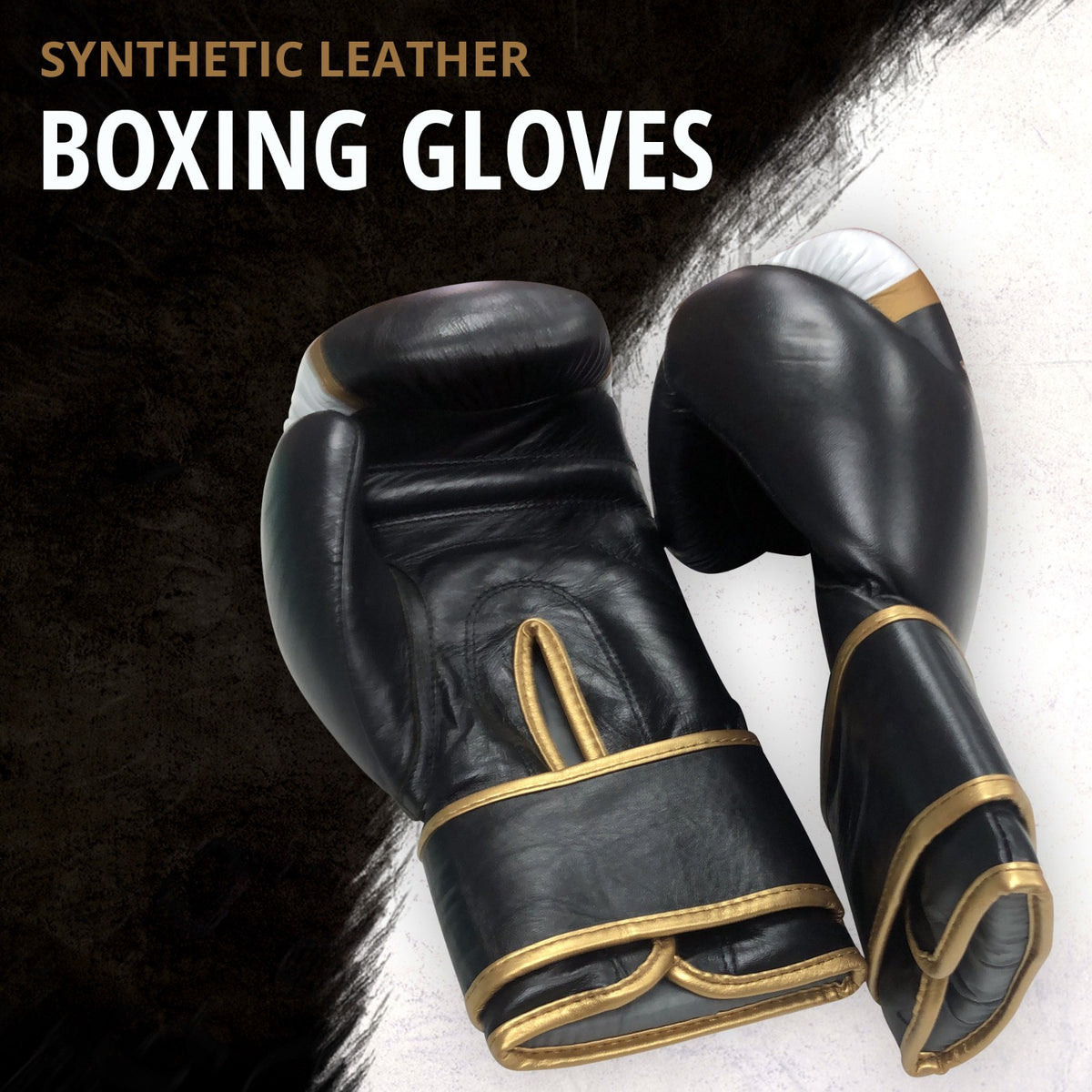 Adult Boxing Gloves Rex Leather Padded Sparring & Bag Gloves