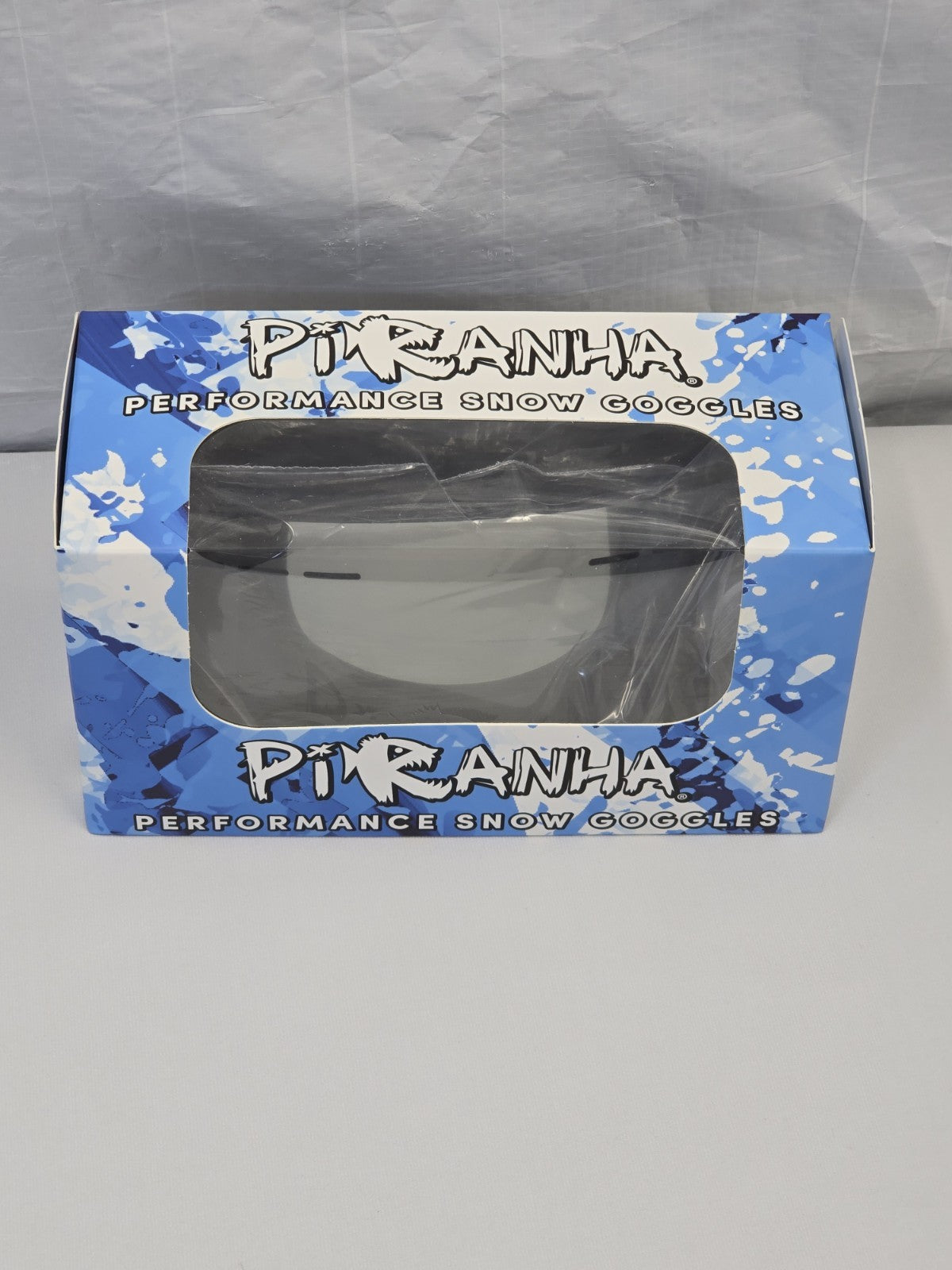 Performance Snow Goggles with Dual Silver Tinted Lenses Anti-Fog Coating