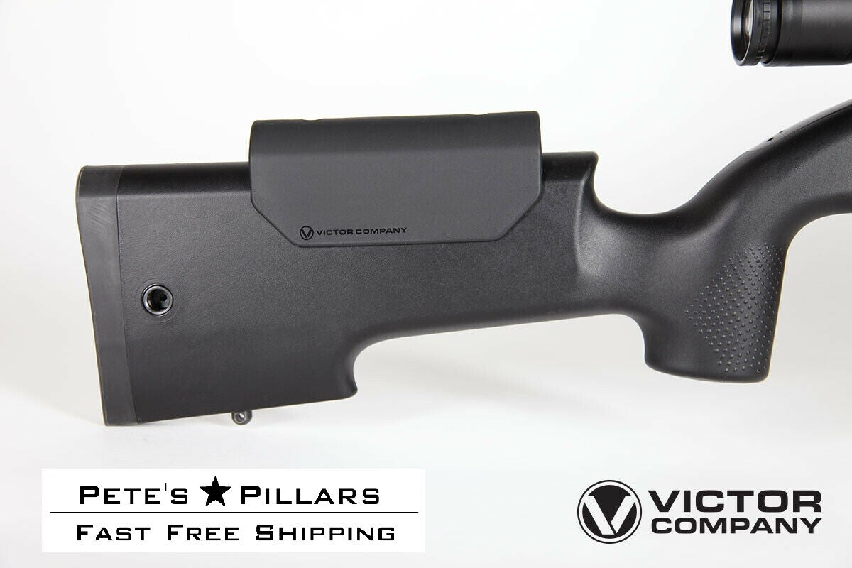 Universal Rifle Stock Cheekrest Kit Black for Precision Shooting