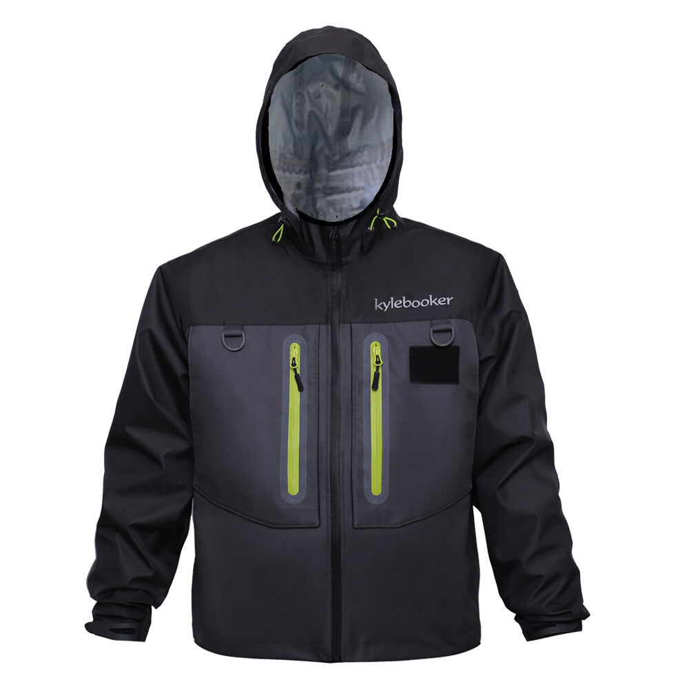 Breathable Waterproof Wading Jacket for Fishing - Lightweight & Durable