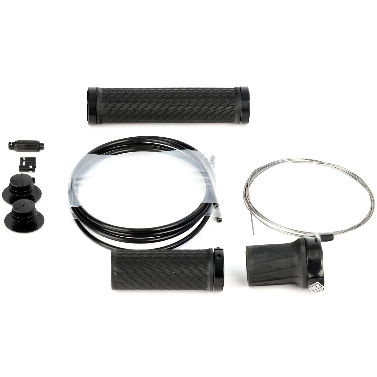 Suspension Lockout Remote Lever Kit for Forks & Shocks - 2-Pos Curved Cable