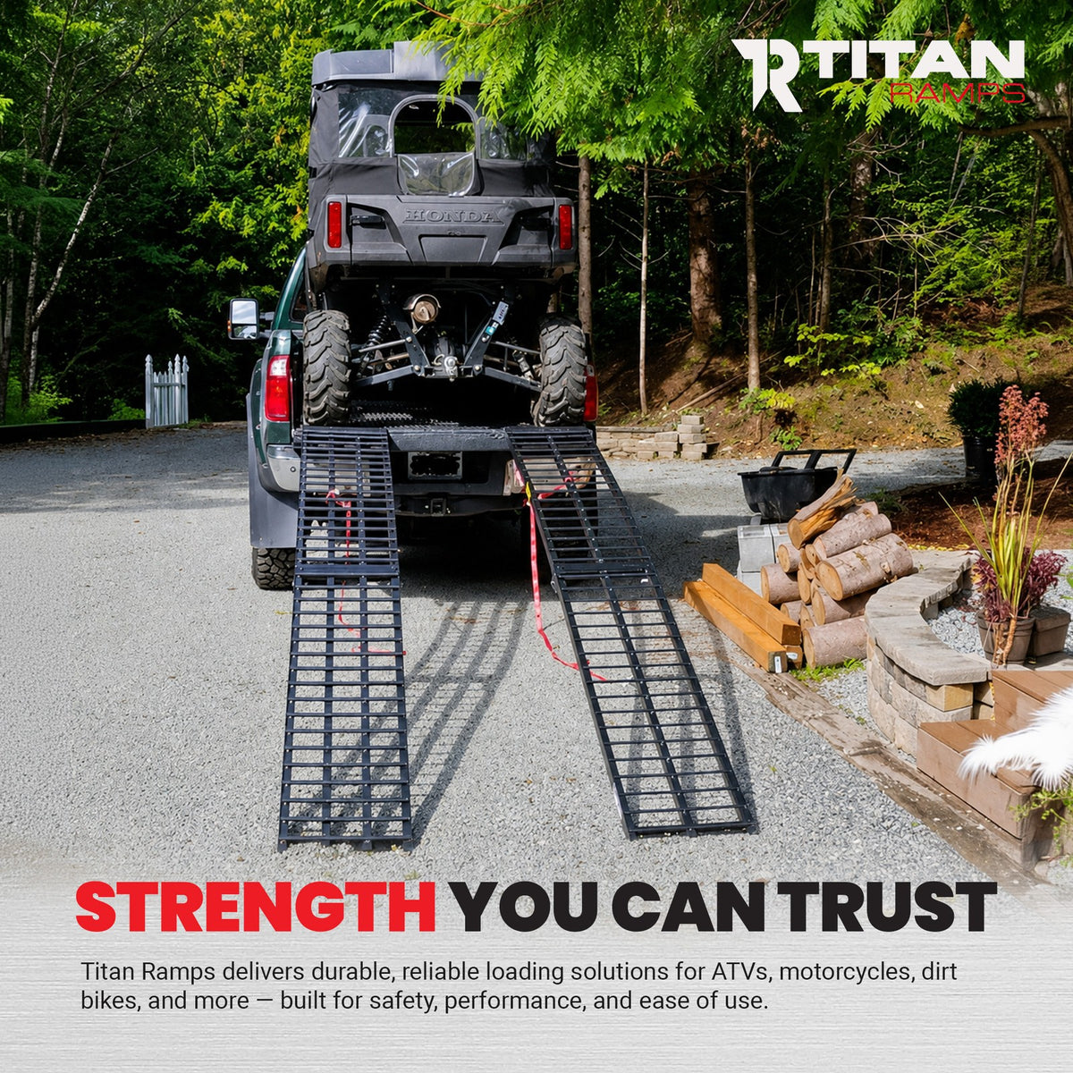 Universal ATV UTV Steel Cargo Basket Rack Black 100 lb Capacity