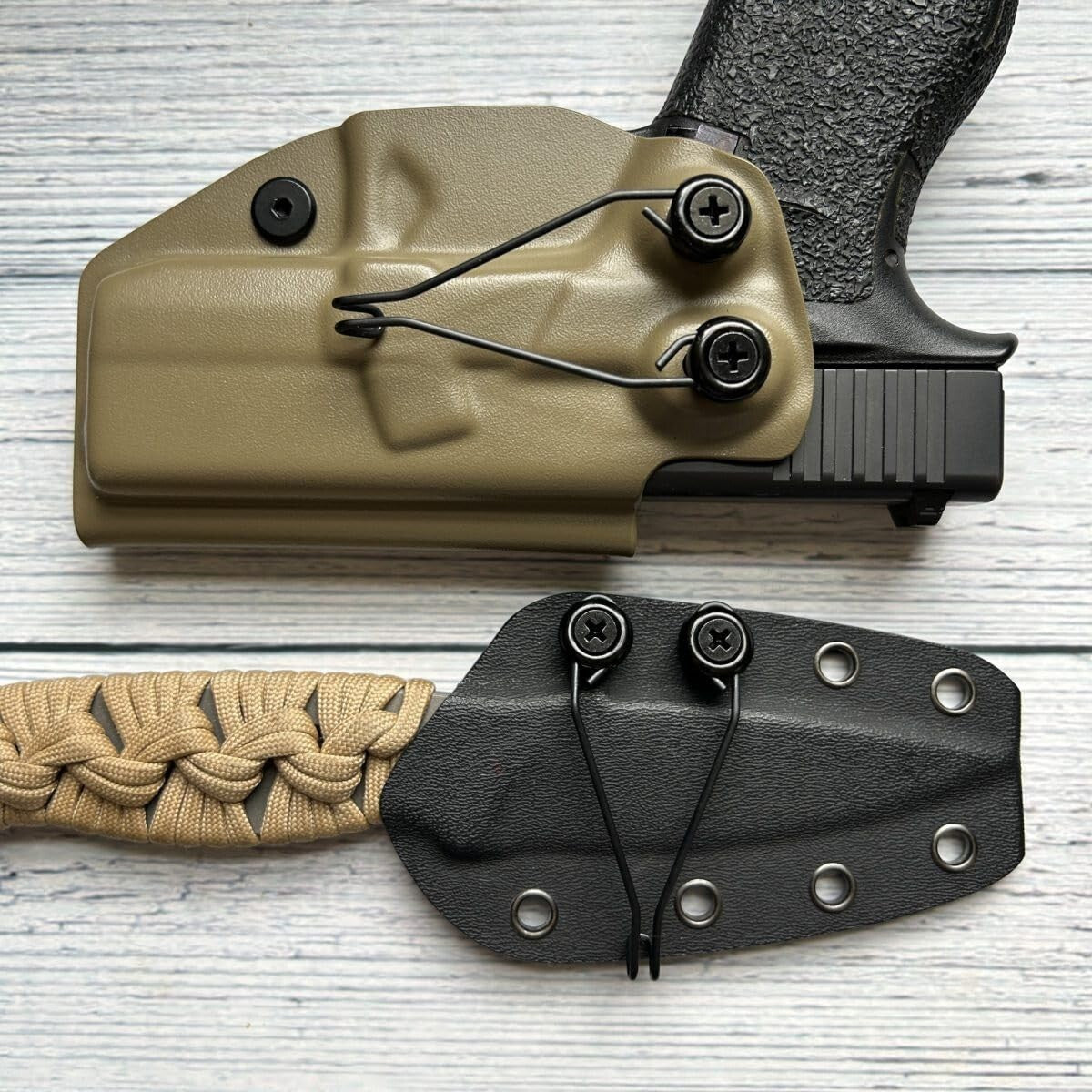 Adjustable Belt Clip - Slim Profile, Low Visibility, 1.5-1.75 Inch Width