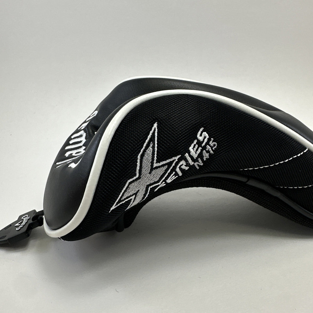 Callaway X Series N415 Hybrid Golf Headcover Black & White Leather