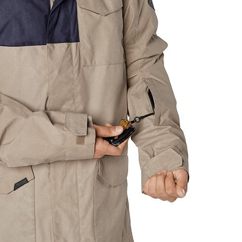 Men's Snowboard Jacket Waterproof Insulated Ski Coat Large Stone Blue