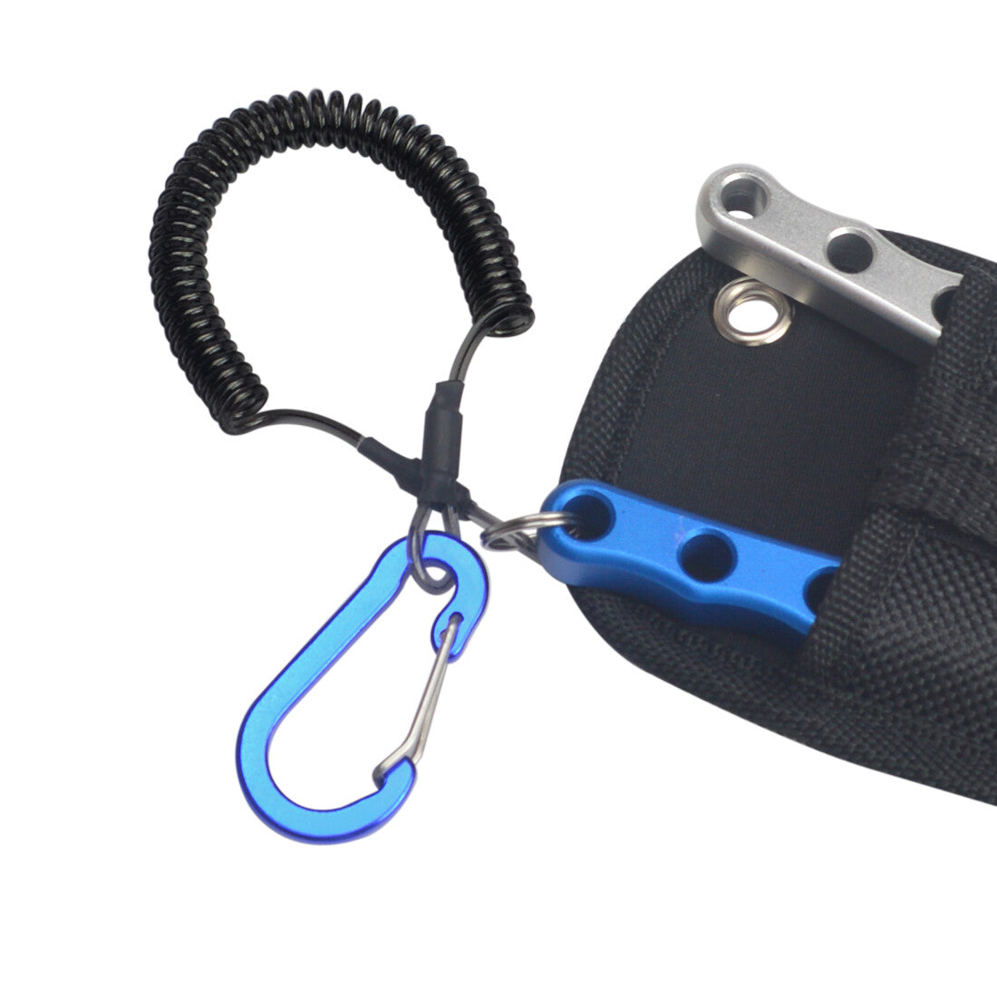 Fishing Pliers with Stainless Steel Jaws and Aluminum Handle, Hook Remover & Line Cutter