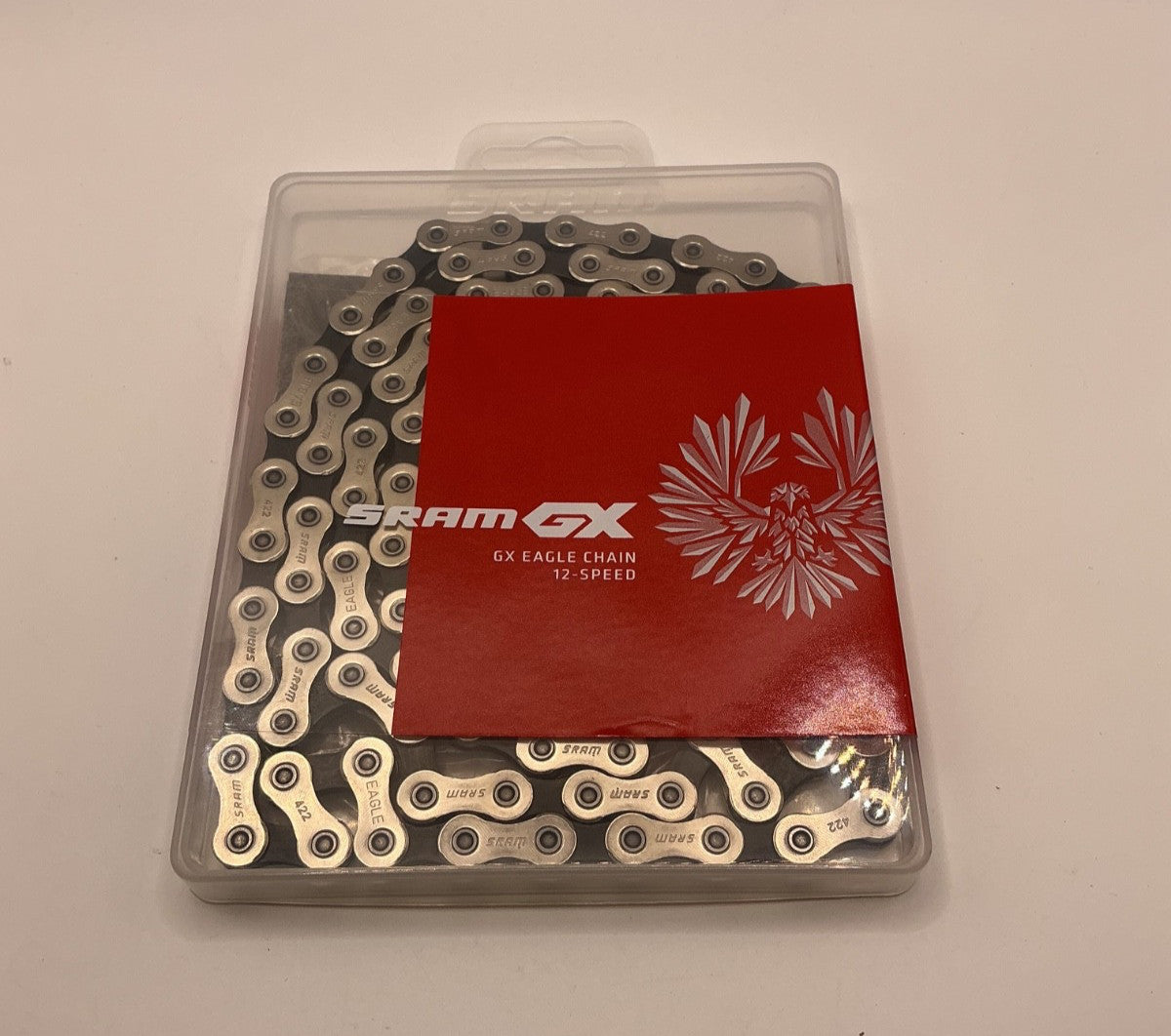 12-Speed Bicycle Chain for SRAM GX Eagle Drivetrain - Includes Connector