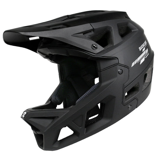 Full Face Mountain Bike Helmet for Adults - Adjustable MTB Helmet 55-61cm