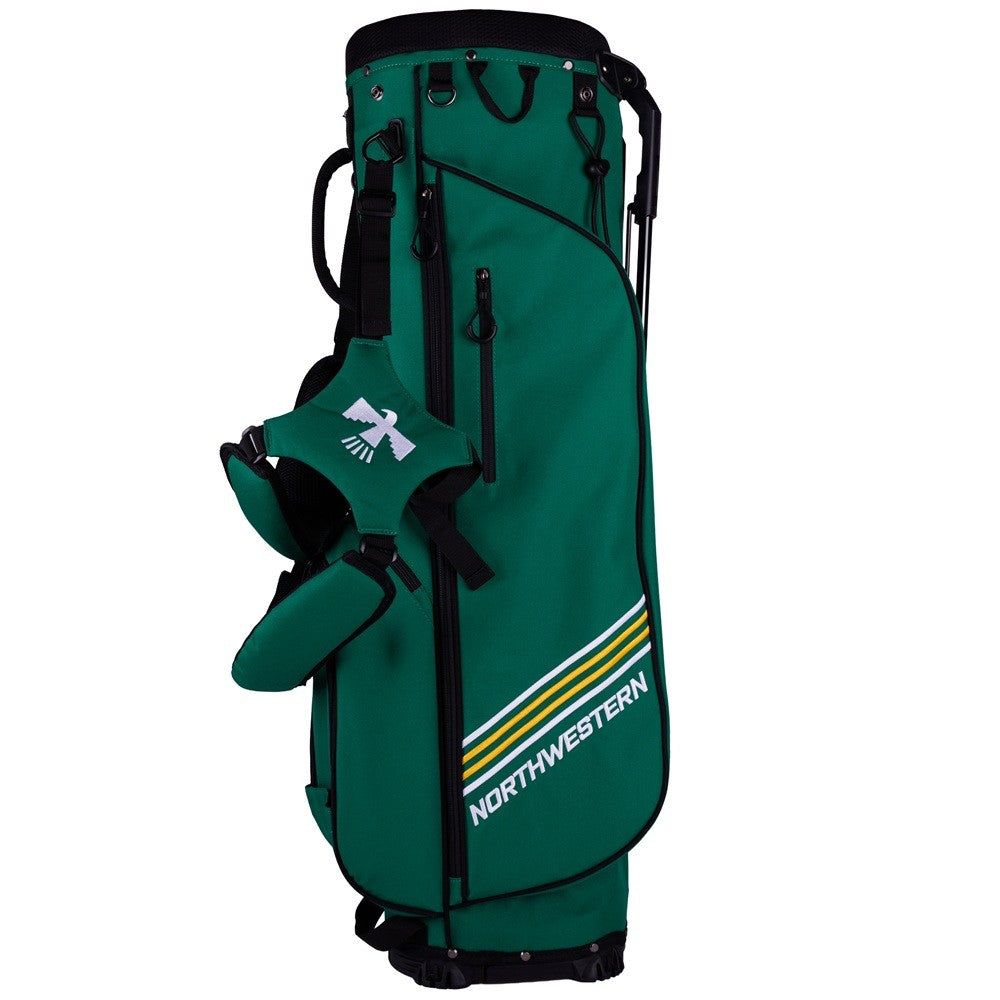 Northwestern Thunderbird Golf Stand Bag - 4-Way Top, Lightweight & Organized