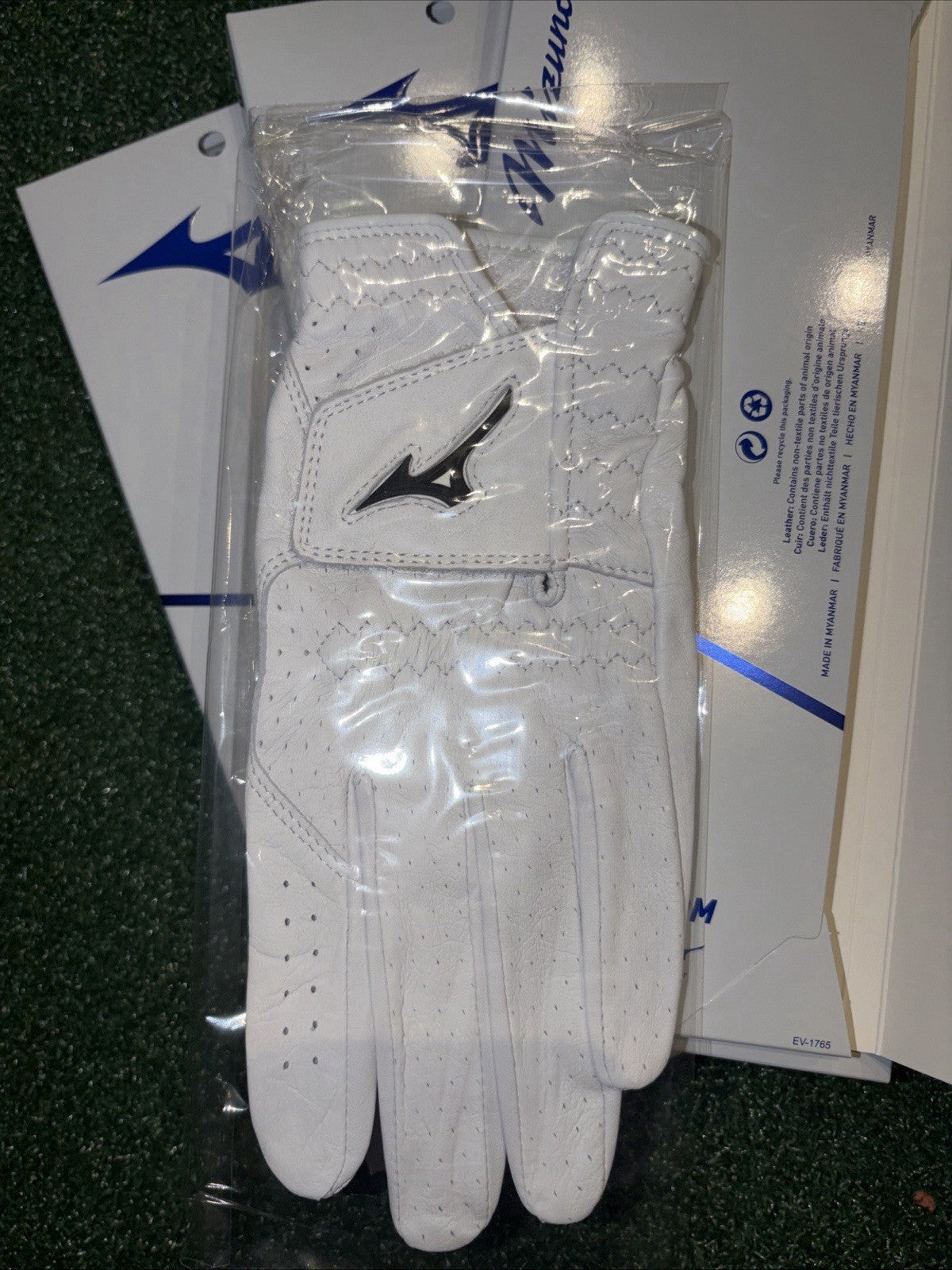 Men's All-Leather Golf Glove - Left-Hand Medium-Large for Right-Handed Golfers