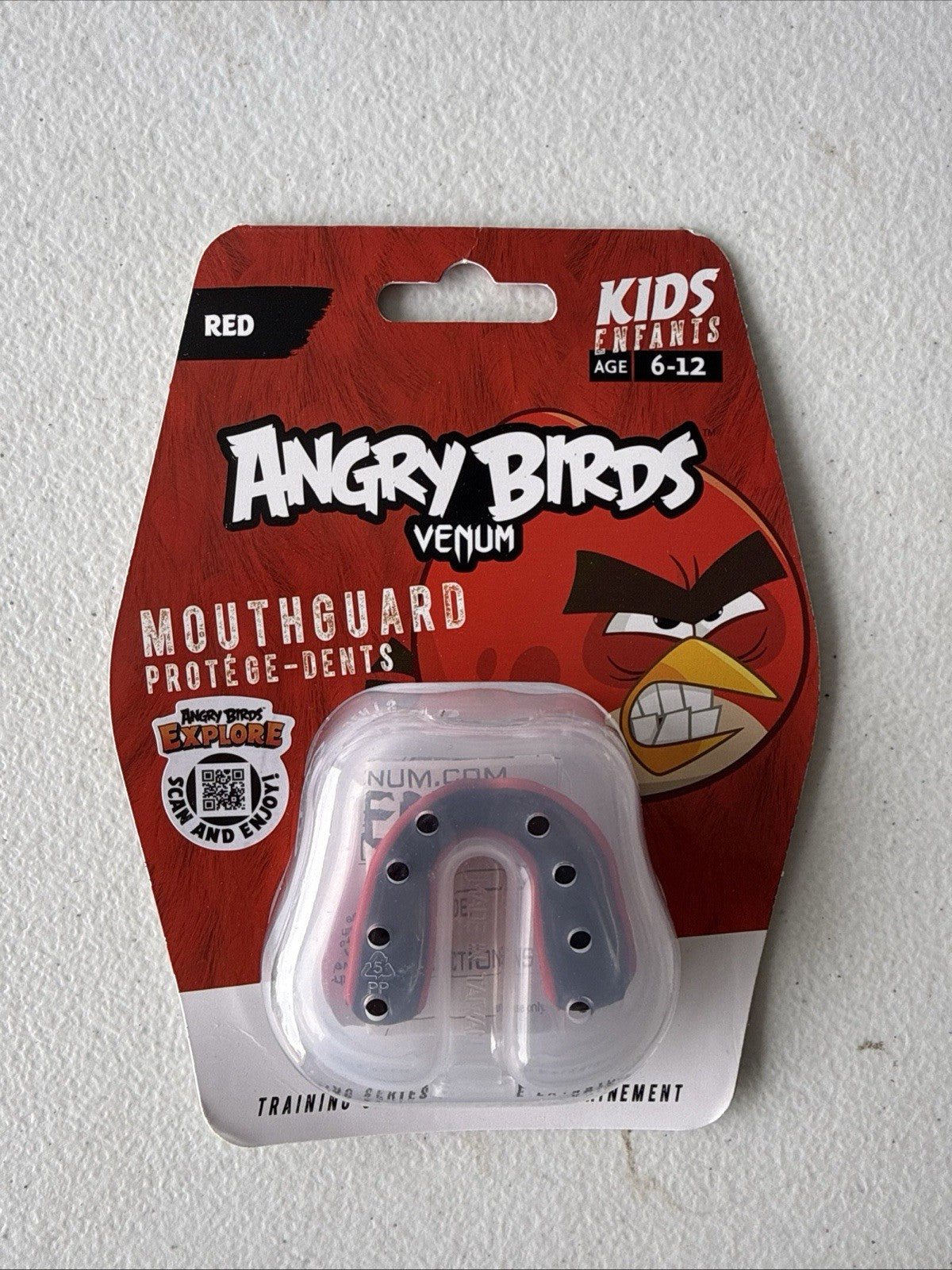 Child Mouthguard for Kids 6-12 Ages Training Series - Angry Birds Design