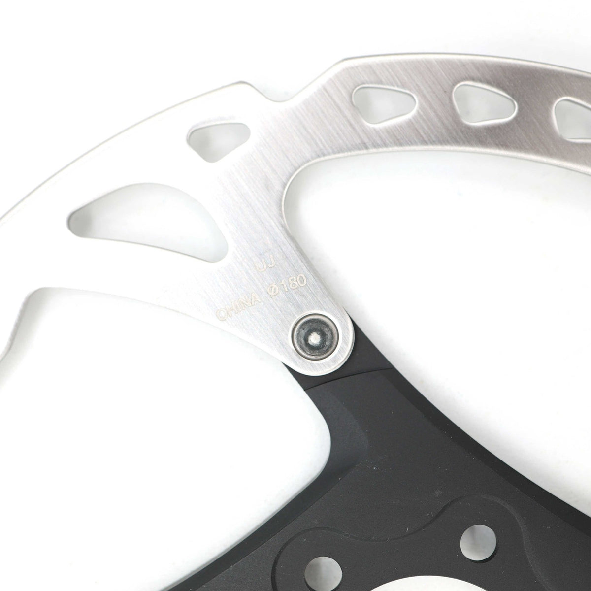 180mm MTB Disc Brake Rotor 6-Bolt Steel Two-Piece Brake Disc for Mountain Bikes