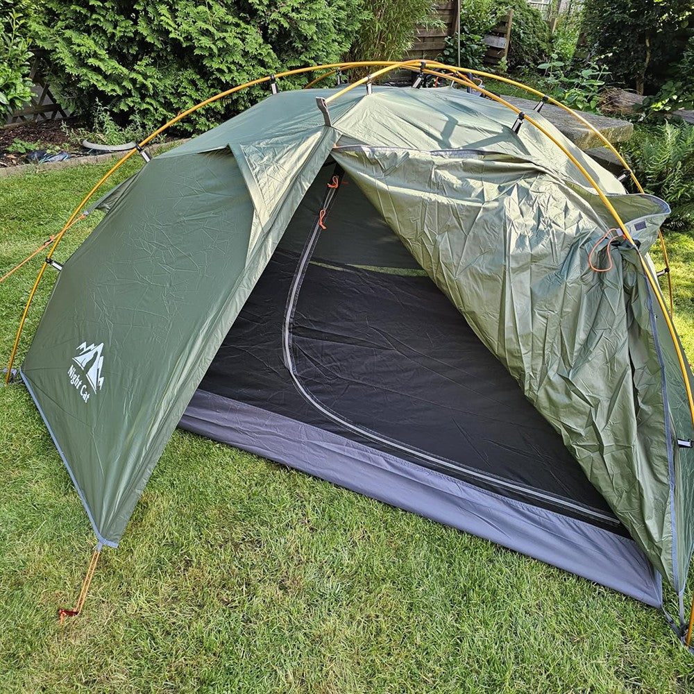 2 Person Ultralight Waterproof Camping Tent with Easy Setup - Hiking & Backpacking