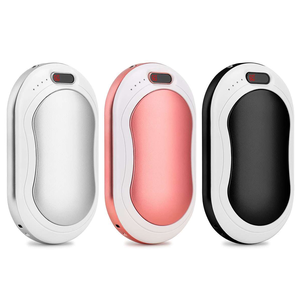 Rechargeable Hand Warmer Power Bank 10000mAh USB Heating Device Portable