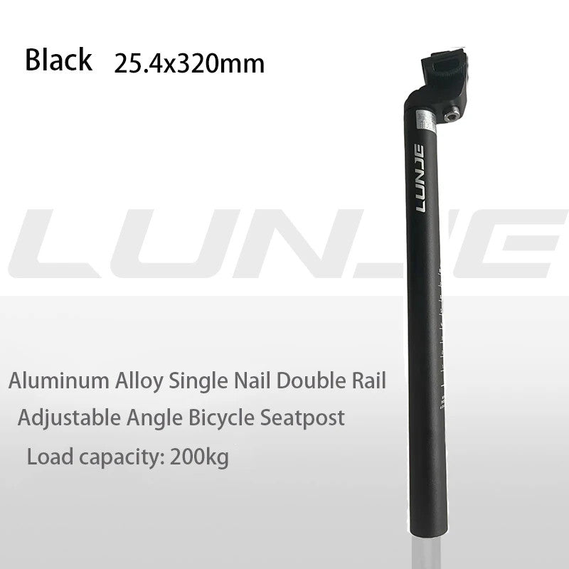 Aluminum Alloy Bicycle Seatpost 400mm MTB Mountain Bike Compatible Sizes
