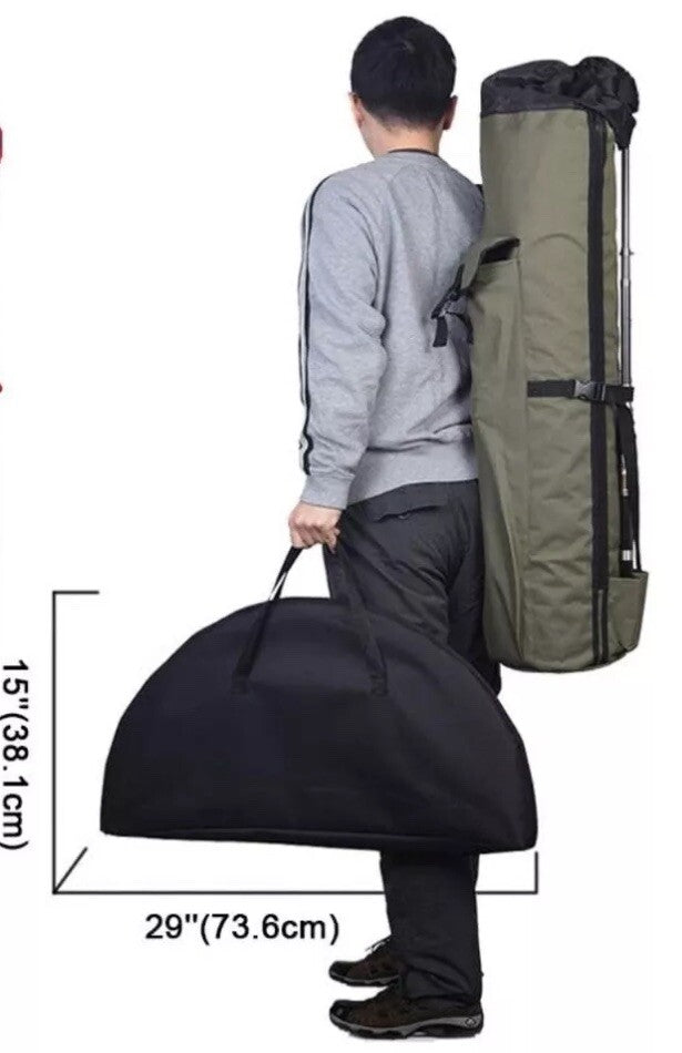 Lightweight Foldable Camping Table with Carry Bag and Mesh Cup Holders