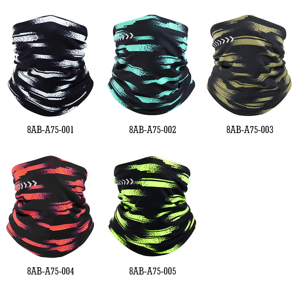 Winter Fleece Neck Gaiter - Reflective Ski Face Mask for Cold Weather