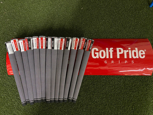 Golf Pride Tour Velvet 360 Midsize Golf Grips Black and White - 13 Pack